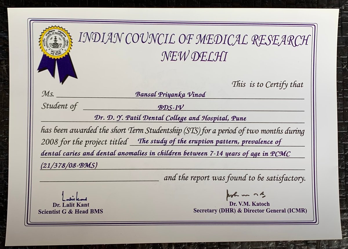 Clinical Research Certificate